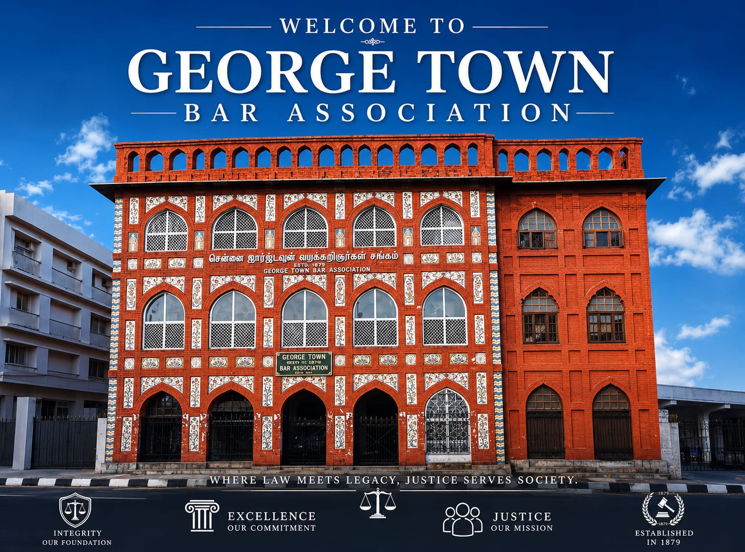 Welcome to George Town Bar Association — Where Law Meets Legacy, Justice Serves Society